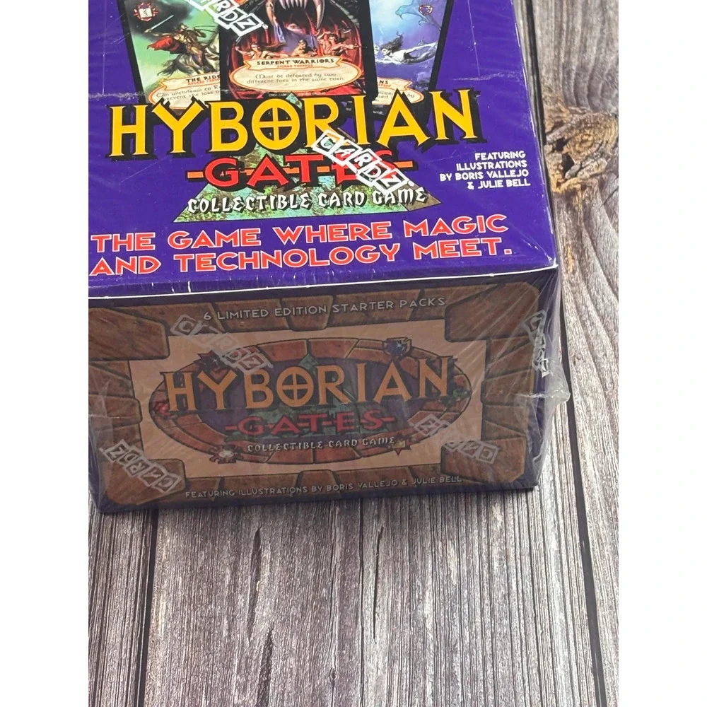 Hyborian Gates Collectible Card Game New Sealed Box 6 Limited Edition Starter